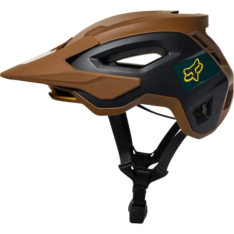 Fox Speedframe Pro Blocked Helmet - Nutmeg-2